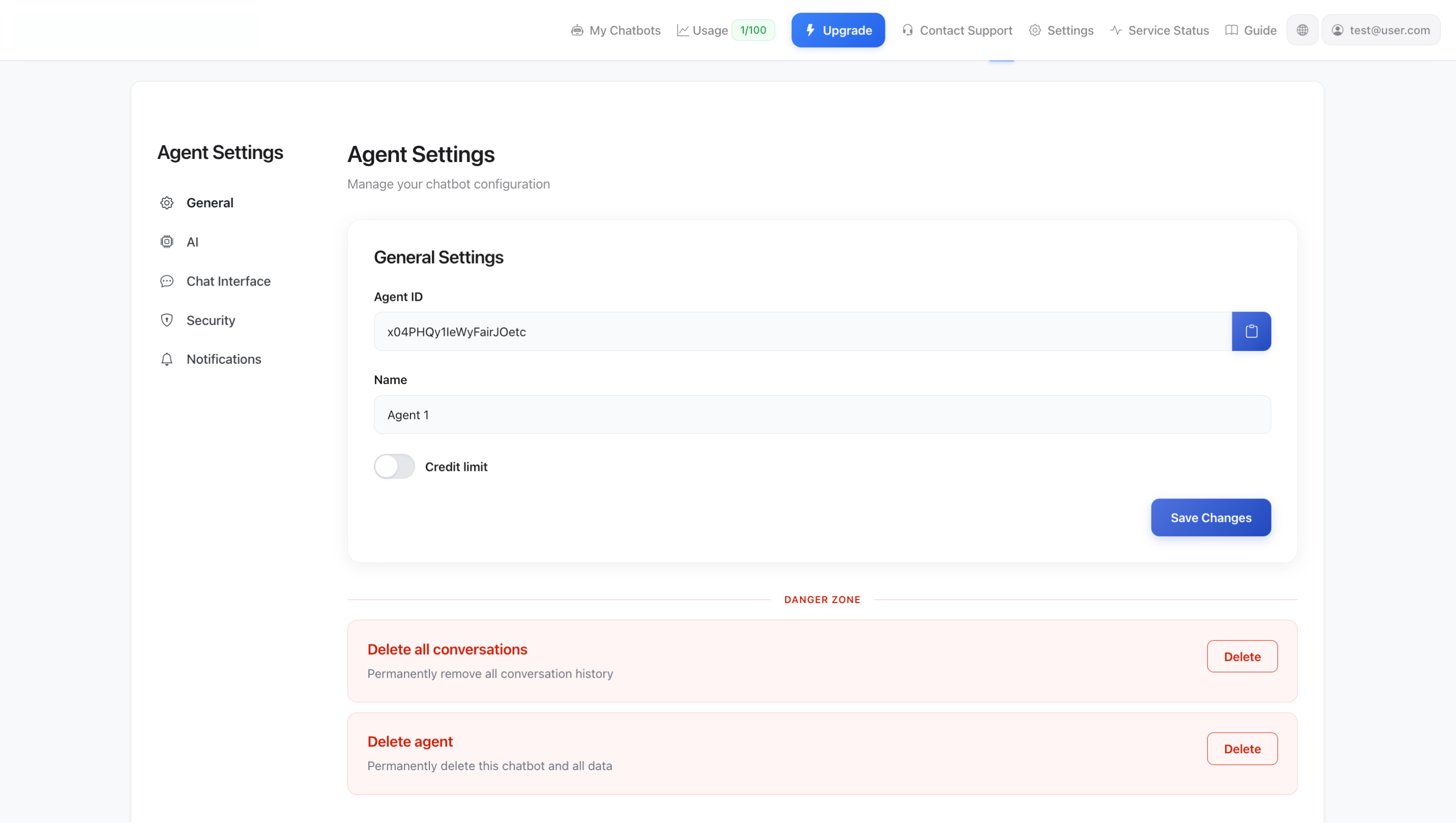 Impostazioni generali