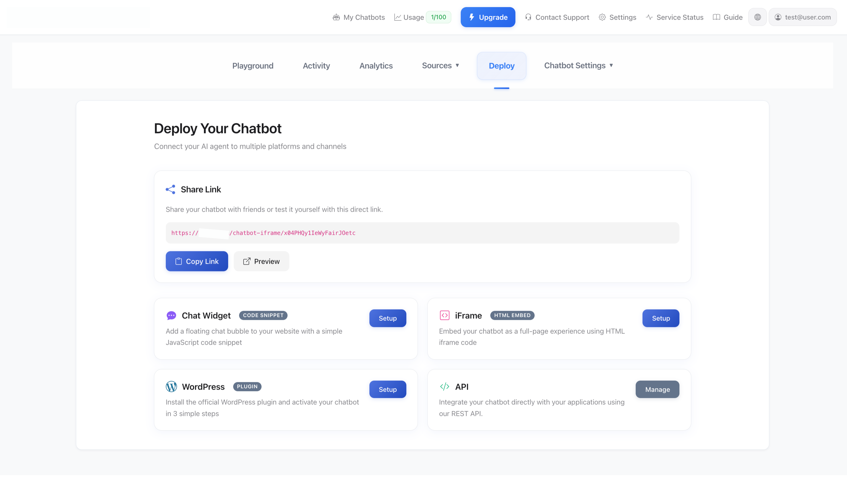 Opzioni di incorporazione